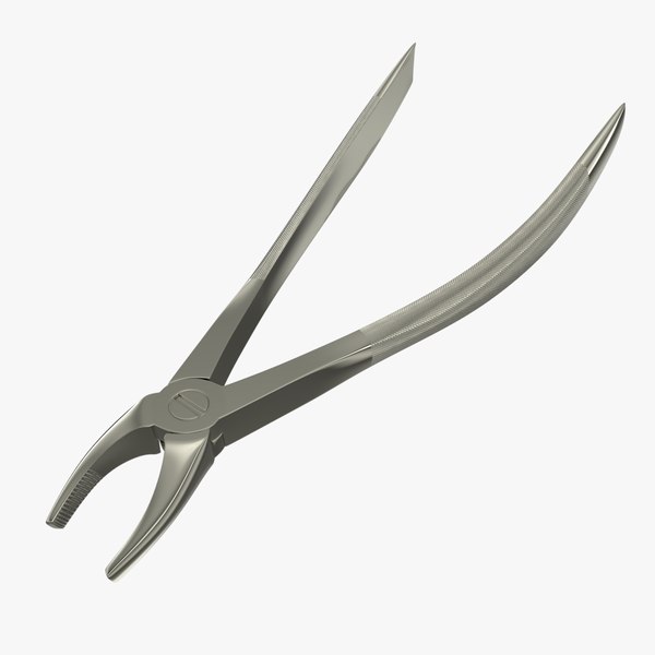 Extraction forceps model - TurboSquid 1378187