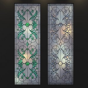 stained-glass frosted glass max