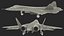 SU-57 Stealth Jet Fighter Pixel Camouflage Rigged