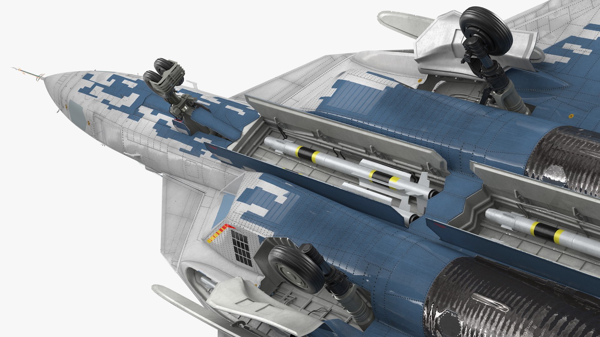 su 57 stealth jet fighter 3D model https://p.turbosquid.com/ts-thumb/OL/scAlVa/N70yQo0m/su57stealthjetfighterpixelcamouflageriggedmb3dmodel023/jpg/1599727996/1920x1080/fit_q87/386c985b34ce7ab70a644f0b64425ffd7c7cfd57/su57stealthjetfighterpixelcamouflageriggedmb3dmodel023.jpg