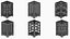 Wooden Lamp Laser Cut desk lamp lampshade set