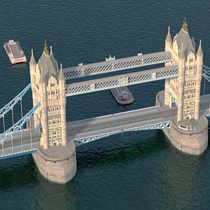 3D River Sightseeing Boat near Tower Bridge