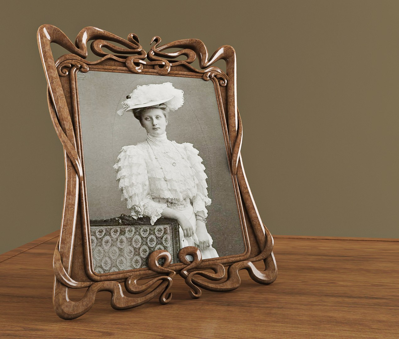 3d Model Photo Frame Art