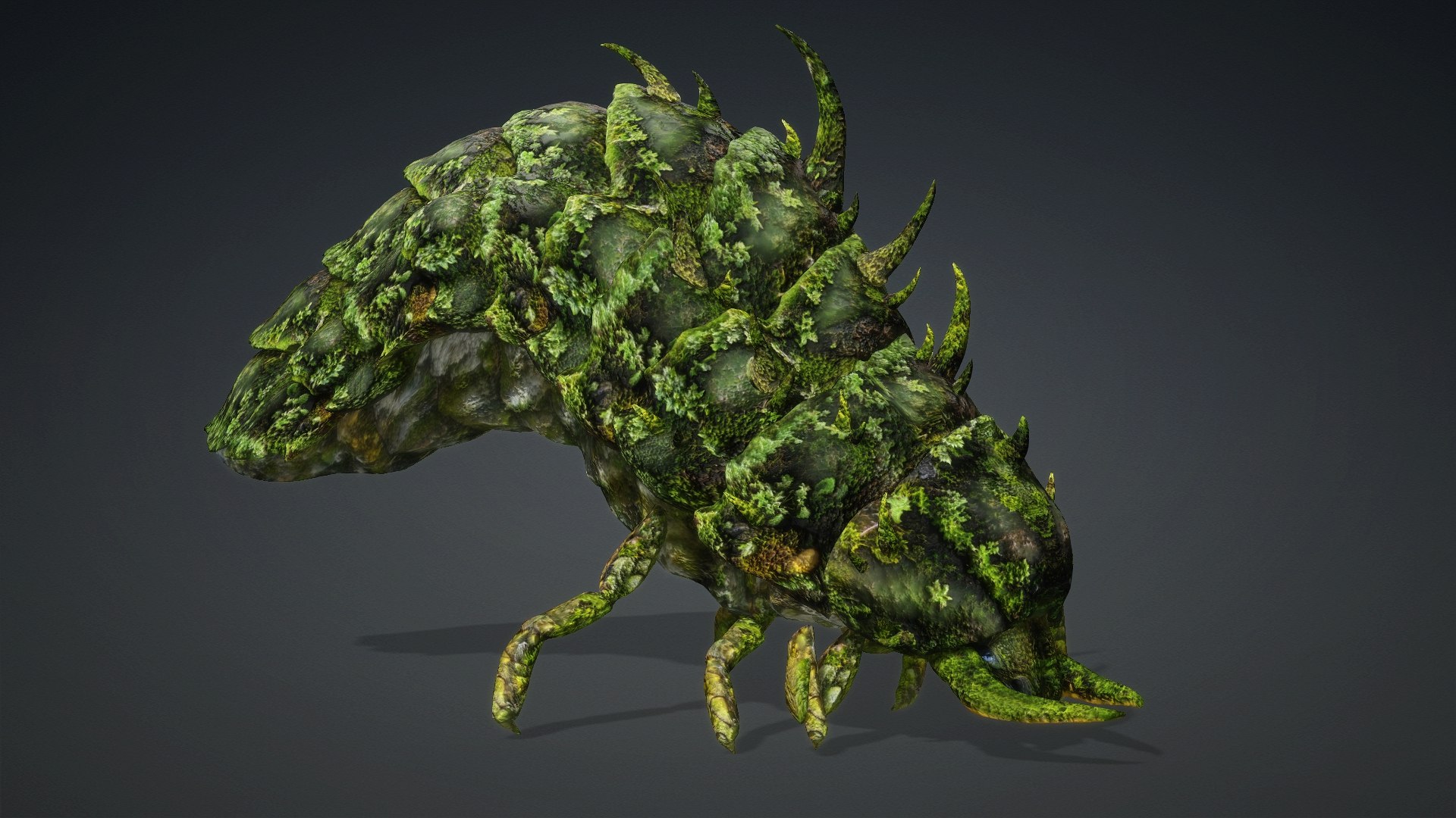 Larva-V2d 3D https://p.turbosquid.com/ts-thumb/OL/z75j3x/HD/preview8/jpg/1778810757/1920x1080/fit_q87/42de339e1eaaf099726c4c2520ee6c811410fbc8/preview8.jpg