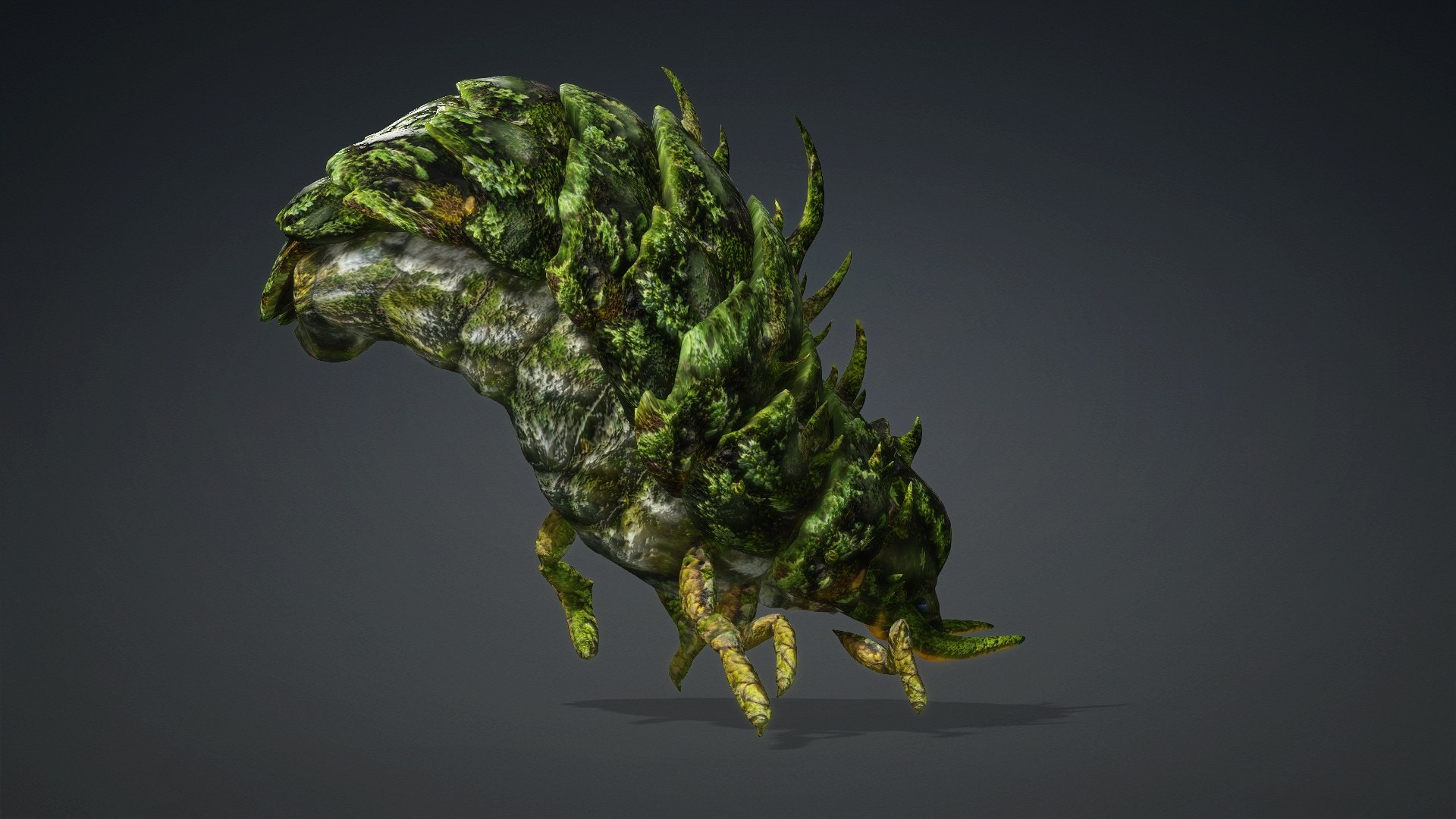 Larva-V2d 3D https://p.turbosquid.com/ts-thumb/OL/z75j3x/ak/preview9/jpg/1778810759/1920x1080/fit_q87/bcdbdd1474b3bd19127a33d81d9eeffde5852a18/preview9.jpg