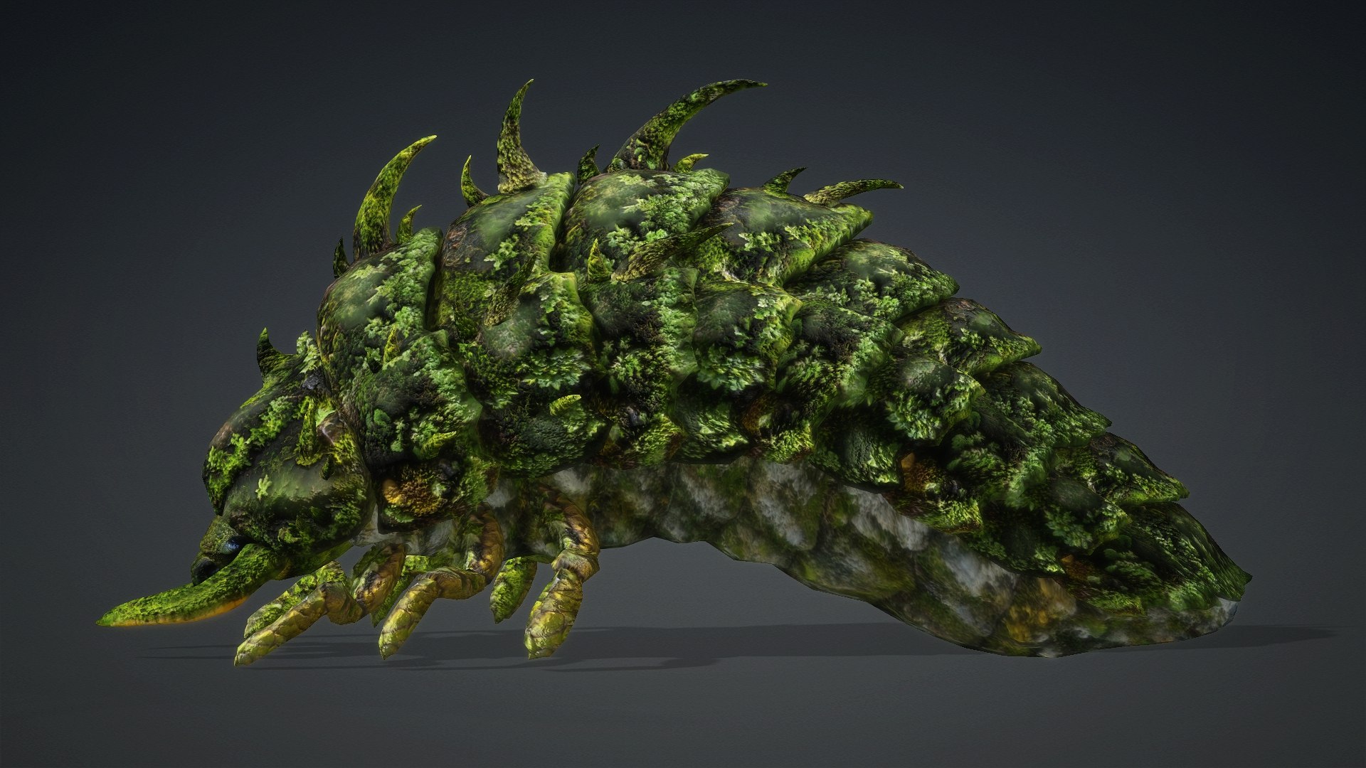 Larva-V2d 3D https://p.turbosquid.com/ts-thumb/OL/z75j3x/eW/preview1/jpg/1778810747/1920x1080/fit_q87/85117c182791a83245adf0f3d9f4ada839c1e176/preview1.jpg