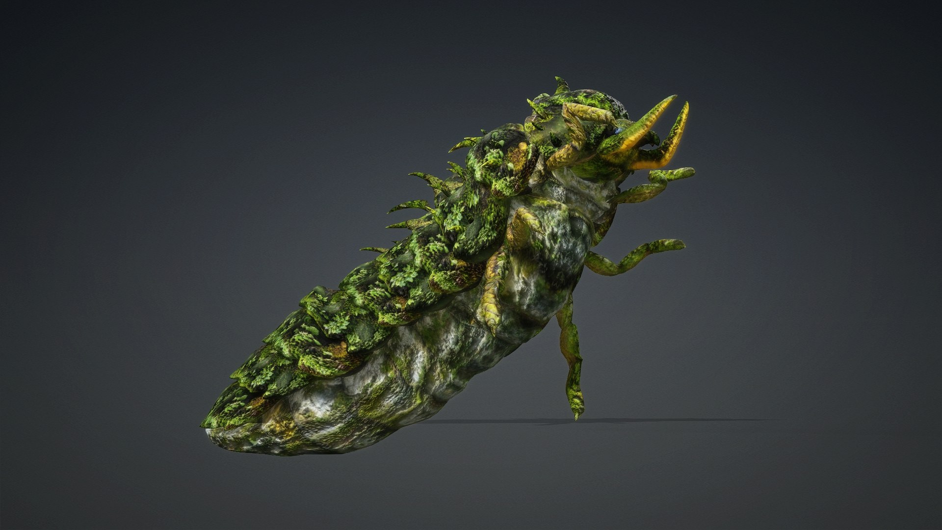 Larva-V2d 3D https://p.turbosquid.com/ts-thumb/OL/z75j3x/g1/preview7/jpg/1778810756/1920x1080/fit_q87/a544809a7745887668b94d1194757072861048e5/preview7.jpg