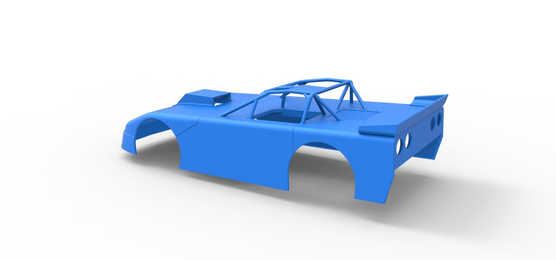 3D Shell Of New Zealand Super Saloon Race Car Version 2 Scale 1 To 25 ...