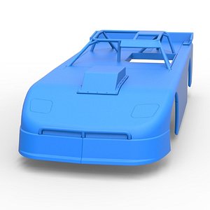 3D Shell of New Zealand Super Saloon race car Version 2 Scale 1 to 25