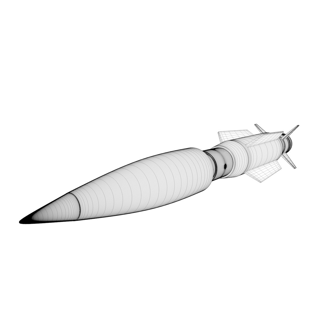 Sci fi rocket 3D model - TurboSquid 1655476