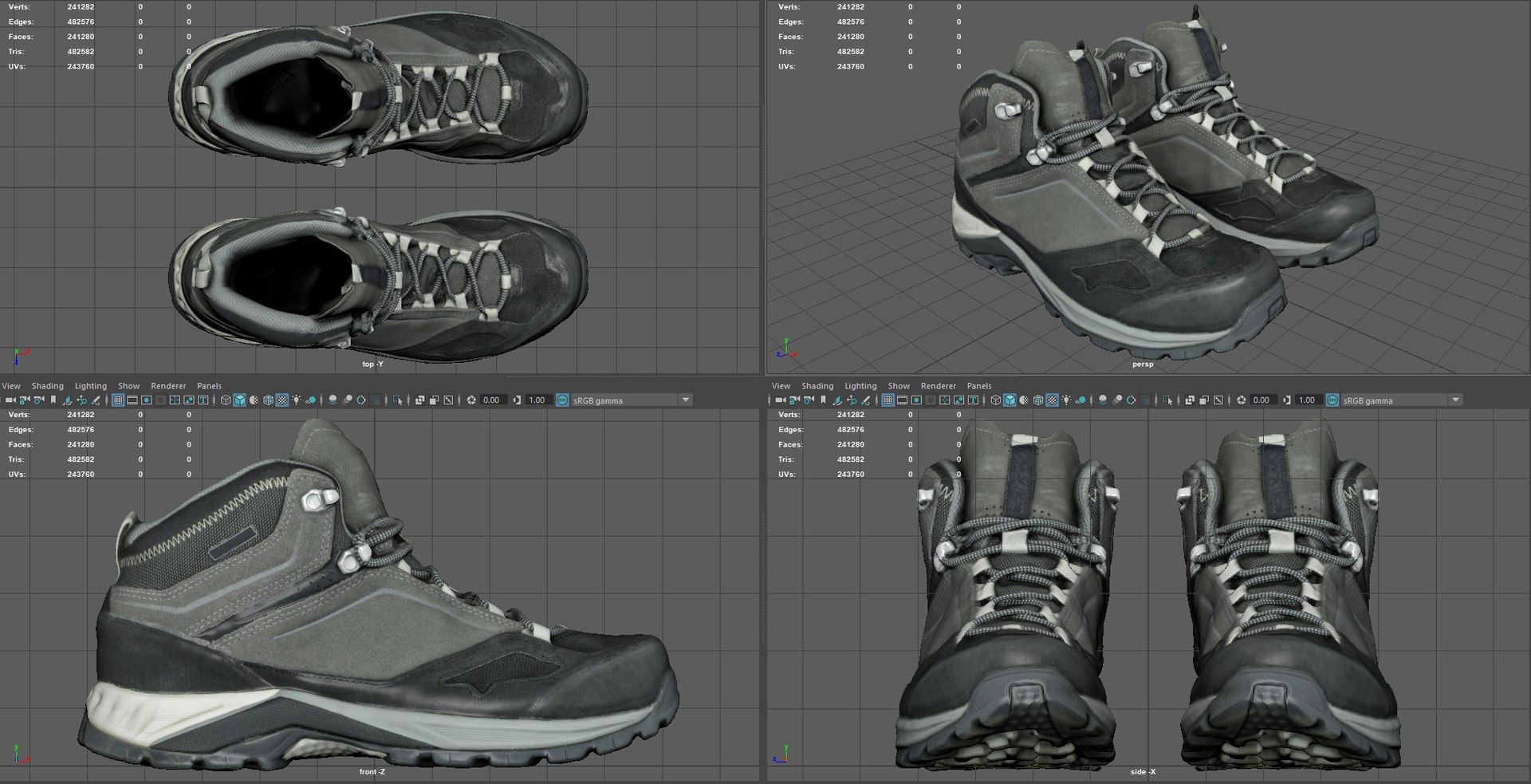 3D hiking boots 3 model https://p.turbosquid.com/ts-thumb/OM/4B8pSK/i9He9kkx/render9/jpg/1601839081/1920x1080/fit_q87/215a2c31280aa1fb6d8d699c30a3a9a396f84ee5/render9.jpg