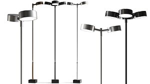 3D Tvapuck pole fixture by Zero Outdoor Floor Lamp model