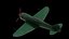 Airplane from World War II Lavochkin 5