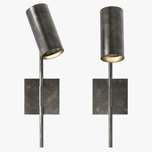 3D Gage Vintage Pewter Wall Sconce by Troy Lighting model