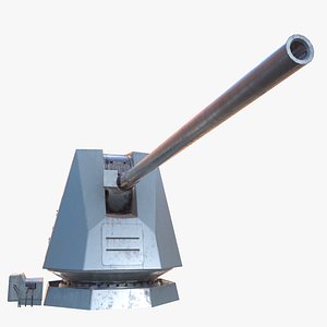 3D MK45 Naval Gun