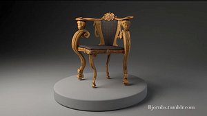 maya rococo chair