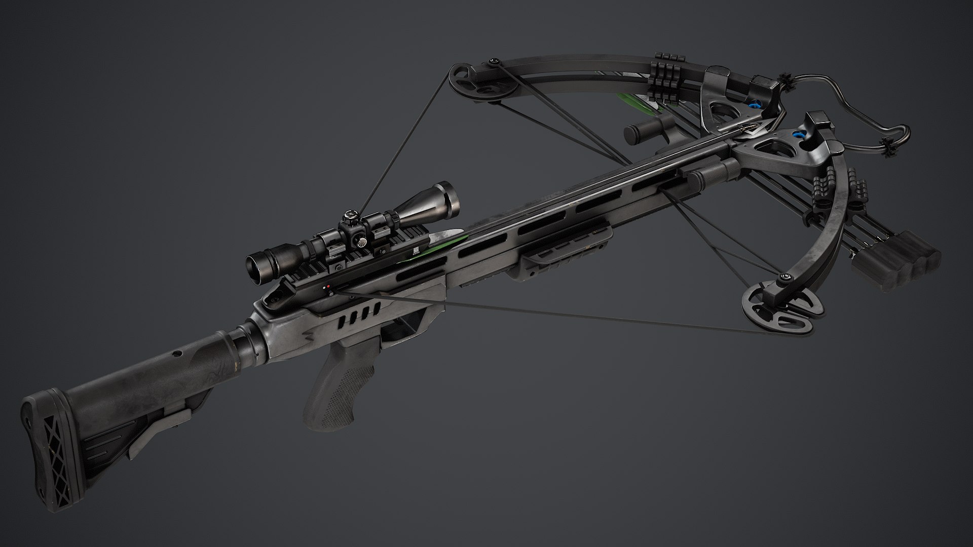 3D Model Crossbow - PBR Texture - TurboSquid 2447051