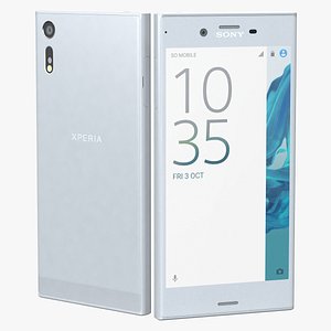 sony xperia xz 3d model