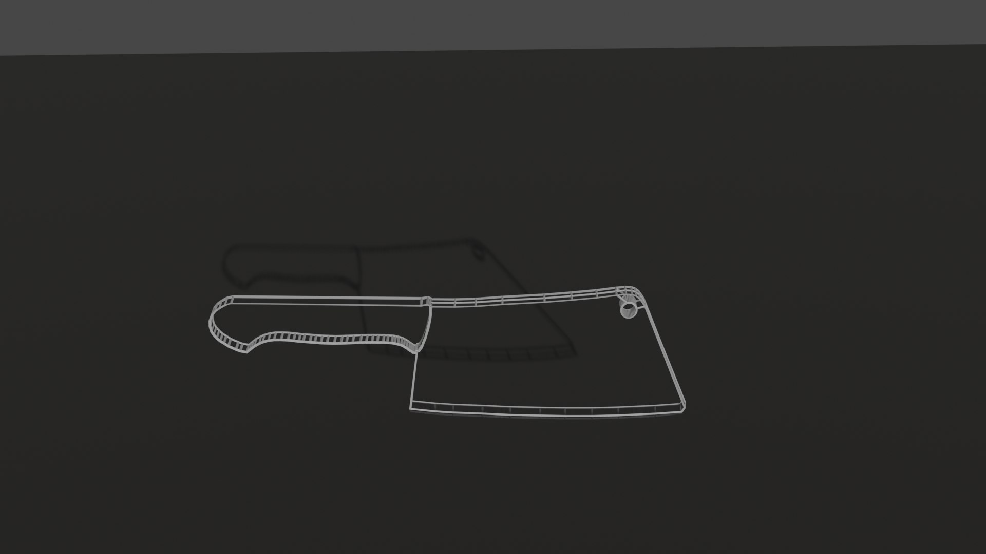 3D cleaver model - TurboSquid 1724467