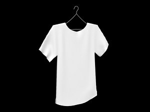 3D t-shirt hanging hanger