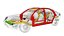Car Safety Devices 3D model