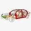 Car Safety Devices 3D model