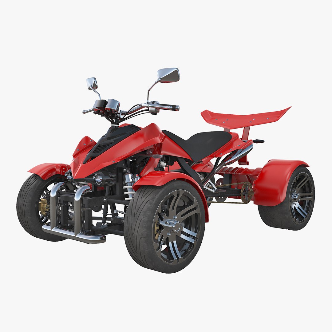 Quad Bike Spy Racing 3D Model TurboSquid 1163457