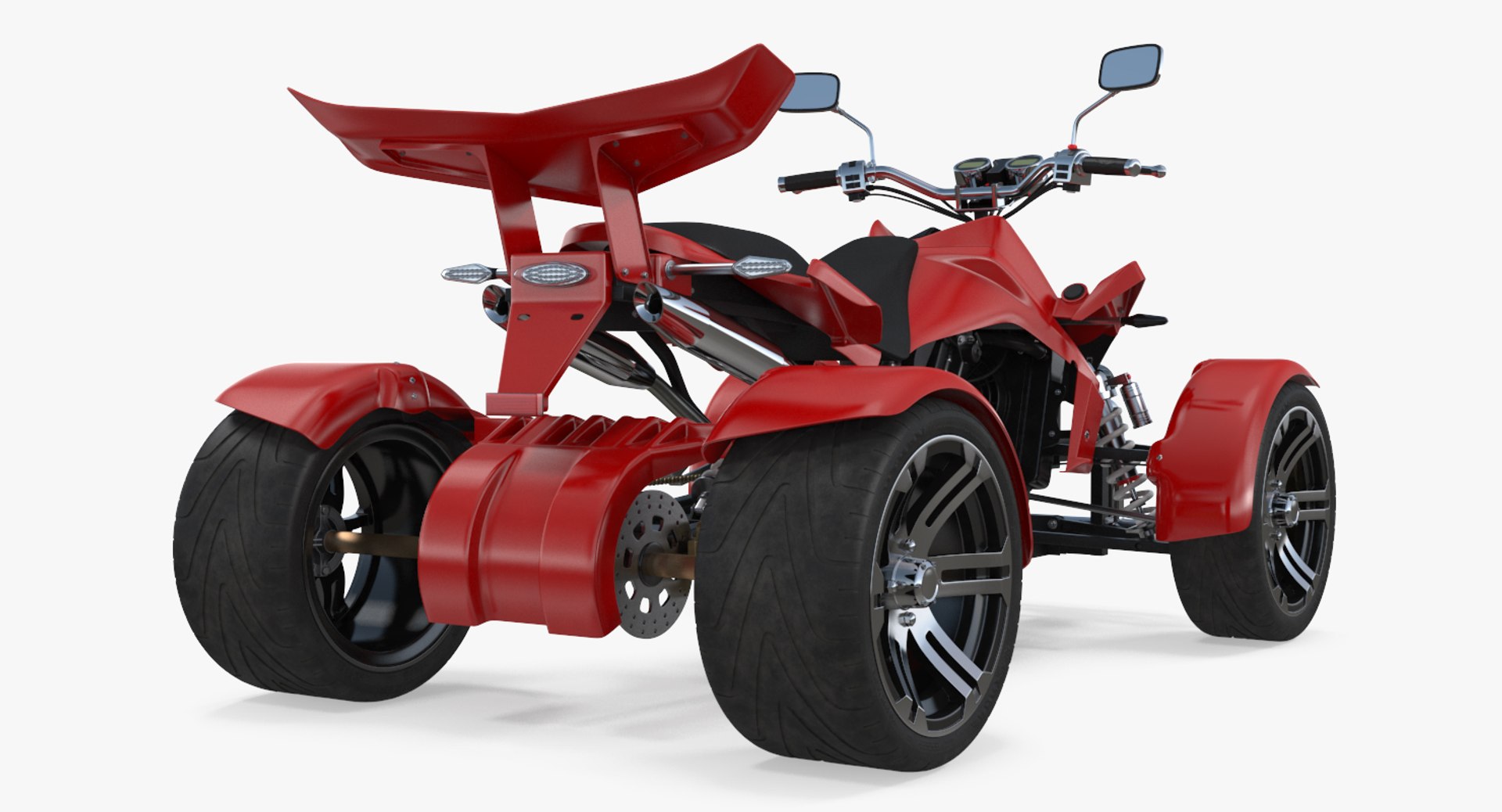 Quad Bike Spy Racing 3D Model - TurboSquid 1163457