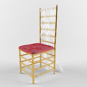 3d wedding chair model