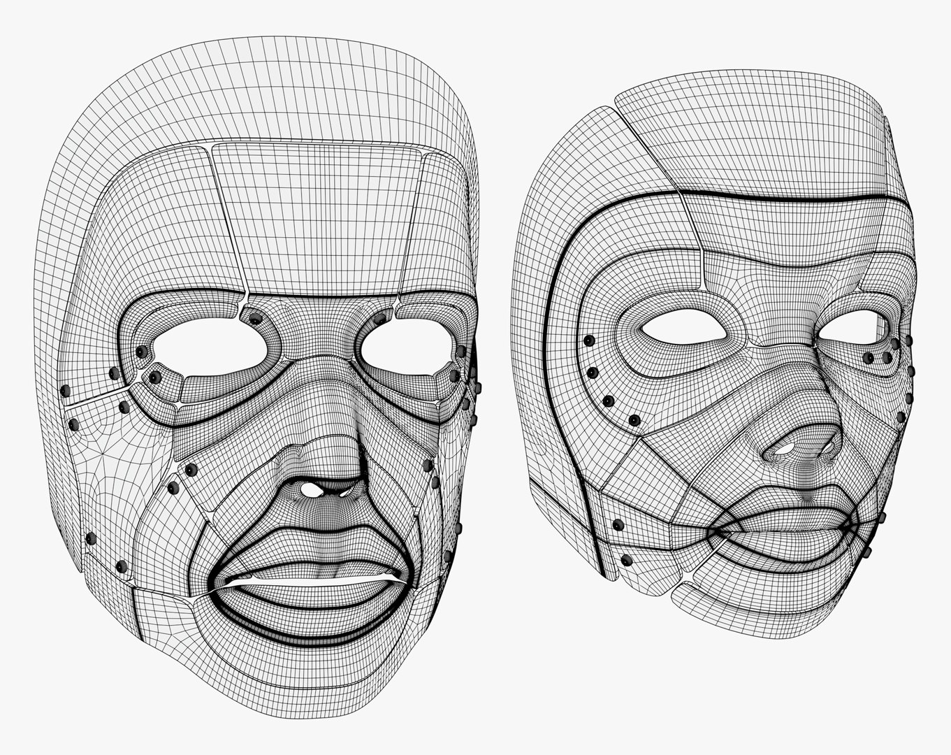 3D Cybernetic Male and Female Masks https://p.turbosquid.com/ts-thumb/OM/ZWcveg/4K/cybernetic_male_and_female_masks_wireframe_0002/jpg/1757617603/1920x1080/fit_q87/db9e1309a562a16b4a797b9fc2a999096c9a497d/cybernetic_male_and_female_masks_wireframe_0002.jpg