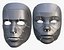 Cybernetic Male and Female Masks