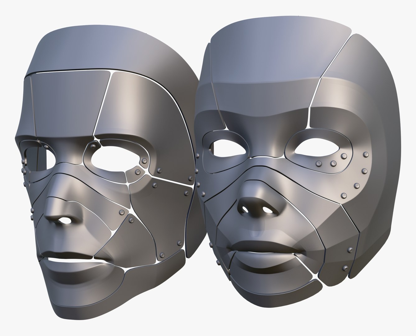 3D Cybernetic Male and Female Masks https://p.turbosquid.com/ts-thumb/OM/ZWcveg/pA/cybernetic_male_and_female_masks_0000/jpg/1757617583/1920x1080/fit_q87/3d33db759763b2d42233dfab4989bc7c10574d86/cybernetic_male_and_female_masks_0000.jpg