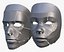 Cybernetic Male and Female Masks