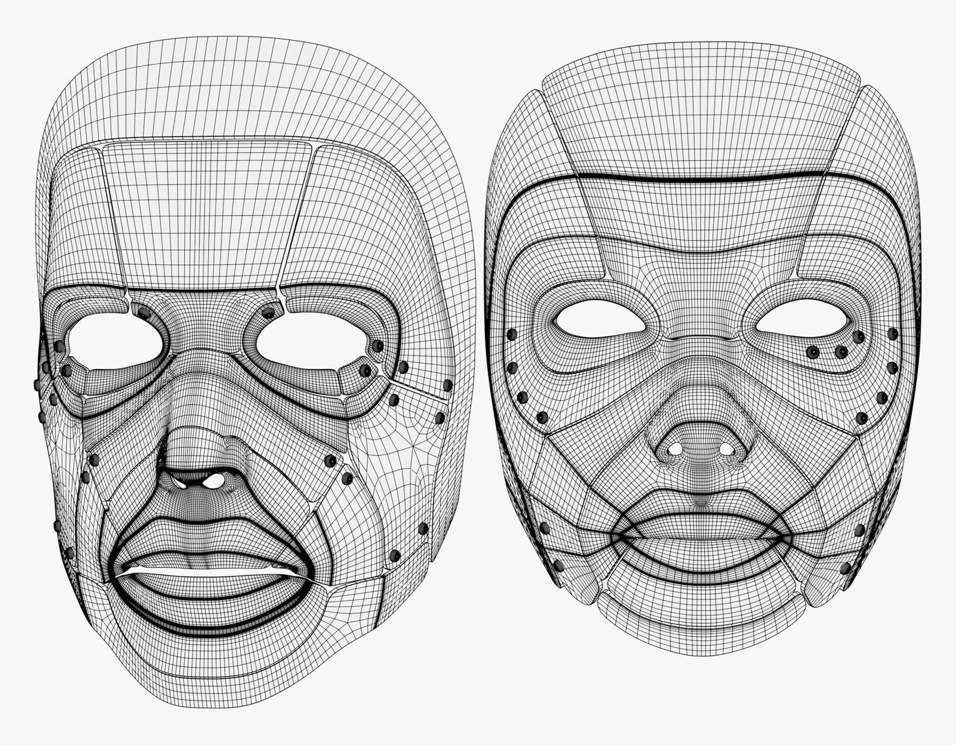 3D Cybernetic Male and Female Masks https://p.turbosquid.com/ts-thumb/OM/ZWcveg/vH/cybernetic_male_and_female_masks_wireframe_0003/jpg/1757617605/1920x1080/fit_q87/aeb1f4358e890052c75562ca469d090dbeb7c47a/cybernetic_male_and_female_masks_wireframe_0003.jpg