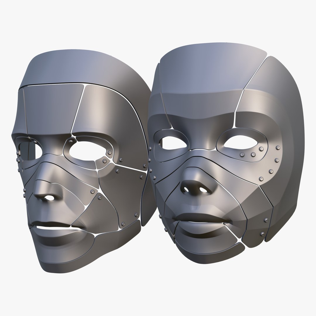 3D Cybernetic Male and Female Masks https://p.turbosquid.com/ts-thumb/OM/ZWcveg/xD/_ts_cybernetic_male_and_female_masks_0000/jpg/1757617552/1920x1080/fit_q87/772263ae5a460bc37b674334e2f7067defad3487/_ts_cybernetic_male_and_female_masks_0000.jpg