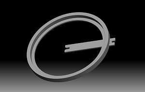 3D Candle Wick Holder for Printing model