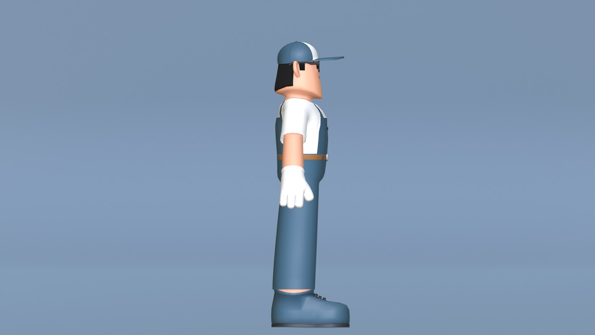 Minimal Mechanic Cartoon Character 3D model https://p.turbosquid.com/ts-thumb/OM/iv0eUK/JA/eevee_left/png/1701324256/1920x1080/fit_q87/a1ea903a32ede49e4e23447a54c724b758413db7/eevee_left.jpg