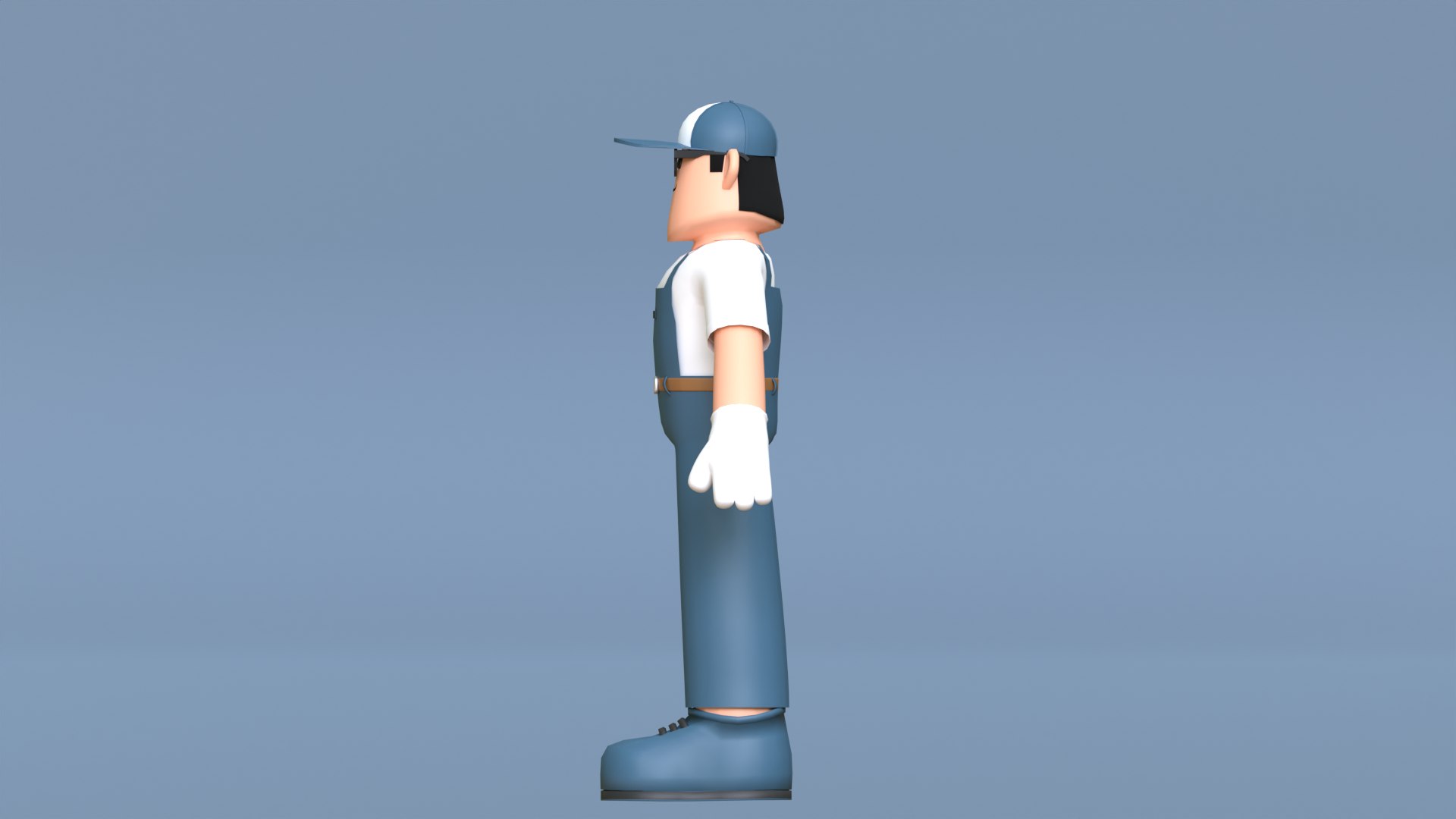 Minimal Mechanic Cartoon Character 3D model https://p.turbosquid.com/ts-thumb/OM/iv0eUK/Pp/cycle_right/png/1701324250/1920x1080/fit_q87/1143979411032a487a740ad9063ab6475bc43f86/cycle_right.jpg