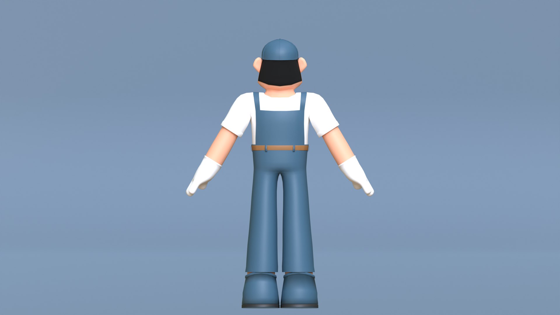 Minimal Mechanic Cartoon Character 3D model https://p.turbosquid.com/ts-thumb/OM/iv0eUK/qV/cycle_back/png/1701324247/1920x1080/fit_q87/532de30182fc7e6bdffff8c1cd7019ede3ee958d/cycle_back.jpg