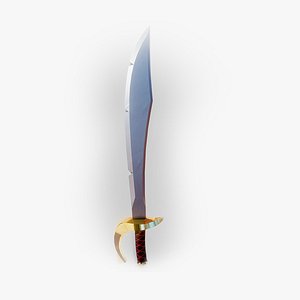 Cartoon Stylized Pirate Sword