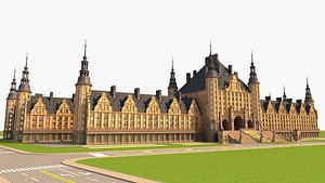 European Style Hotel 2 3D