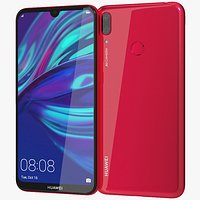 Huawei Y7 2019 Coral Red