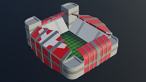 Football Stadium - Switzerland model