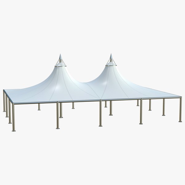 3D Tensile Structures Double Conic