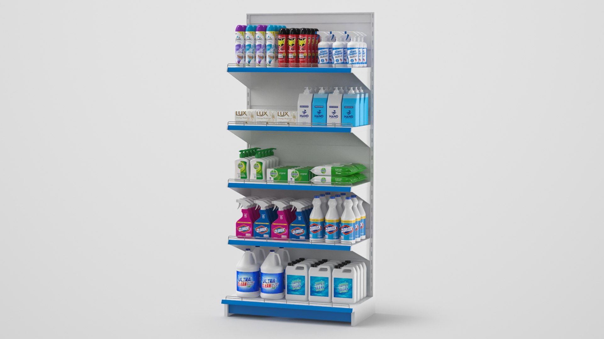 3D 8 Supermarket Shelves Collection https://p.turbosquid.com/ts-thumb/OM/tIphEr/EN/cleaningshelf2/jpg/1628273342/1920x1080/fit_q87/c738e192332facdb57abe1d865e3d52c97be0fc7/cleaningshelf2.jpg