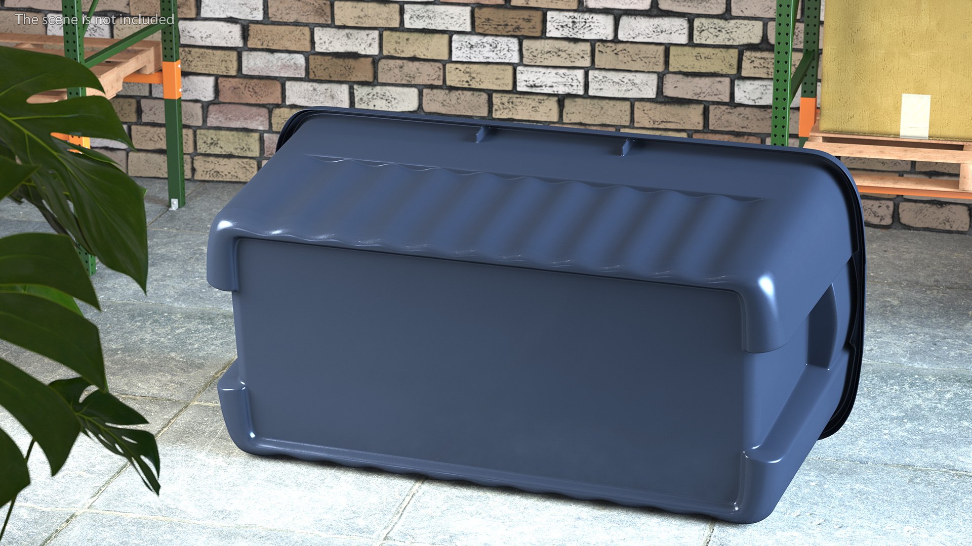 Rubbermaid Roughneck Stackable Storage Bin 50 Gallon 3D model - TurboSquid  1800473