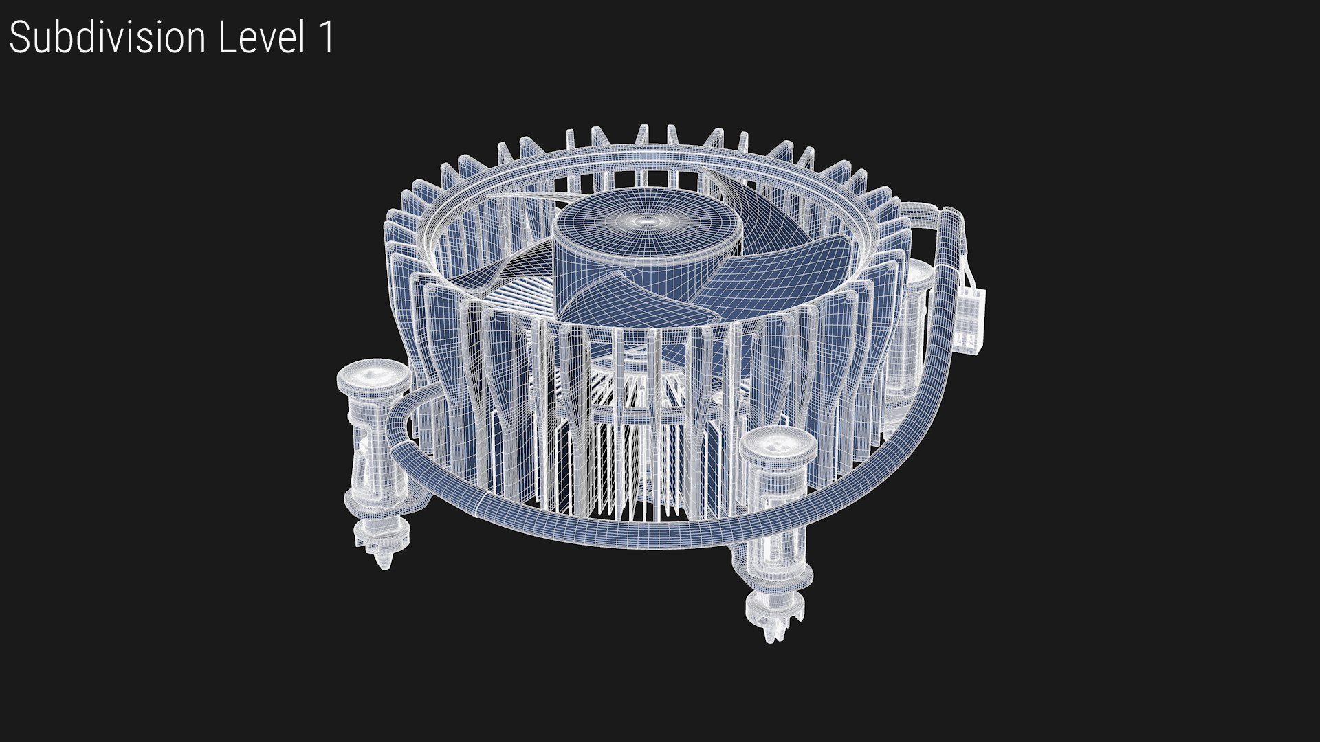 3D CPU Cooler Intel Laminar RM1 - TurboSquid 2226300