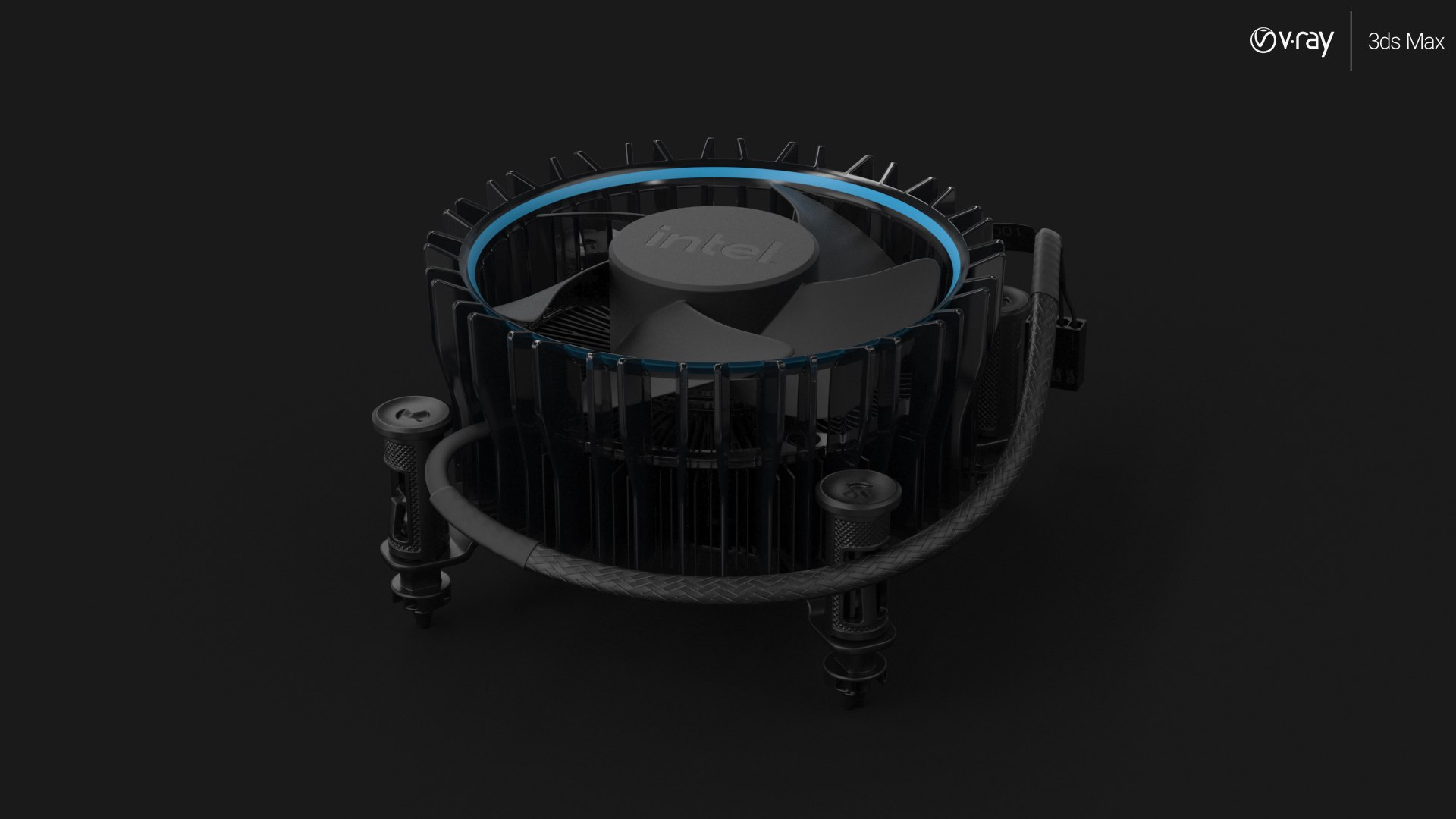 3D CPU Cooler Intel Laminar RM1 - TurboSquid 2226300