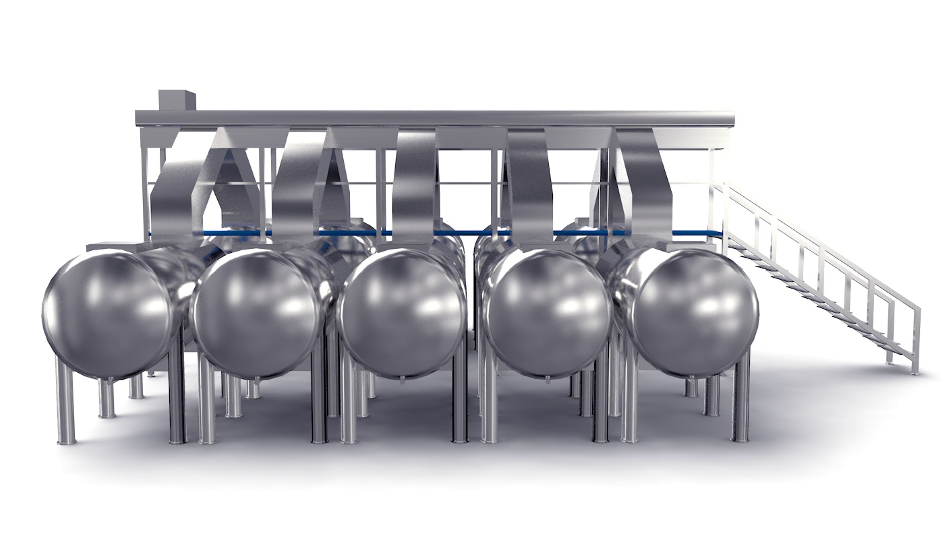 Oxidation Fermentation Unit 3D - TurboSquid 1412013