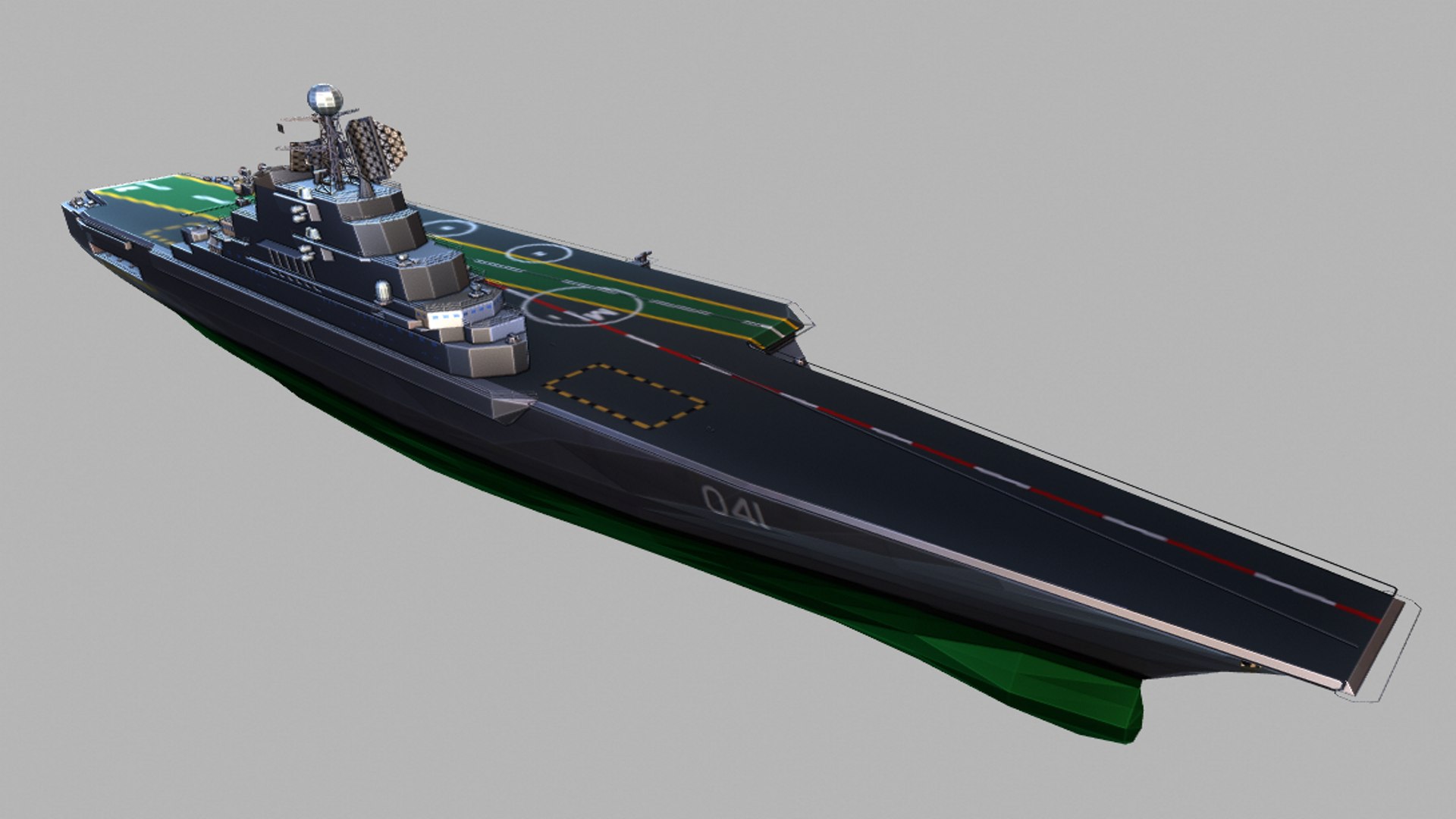Aircraft Carrier TP21 3D Model - TurboSquid 1793108